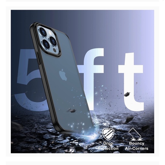 Iphone pro frosted case for 6.1" screen from amazon - Picture 4 of 14